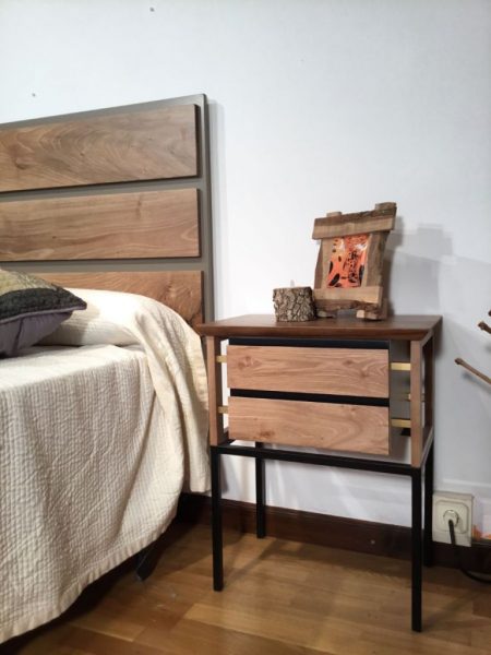 Mesita Atenea 2 cajones